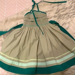 Well Dressed Wolf Bird on a Wire Dress 4T